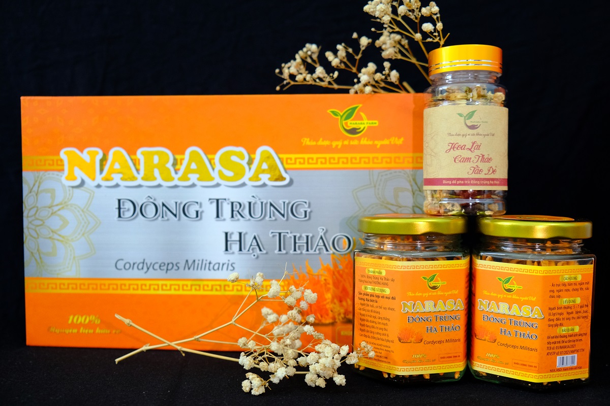 Đông trùng hạ thảo sấy khô 12gr thượng hạng